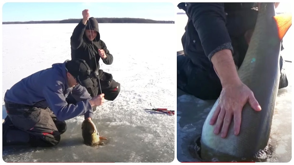 Video: Ice Fishing . . . for Giant Muskies?