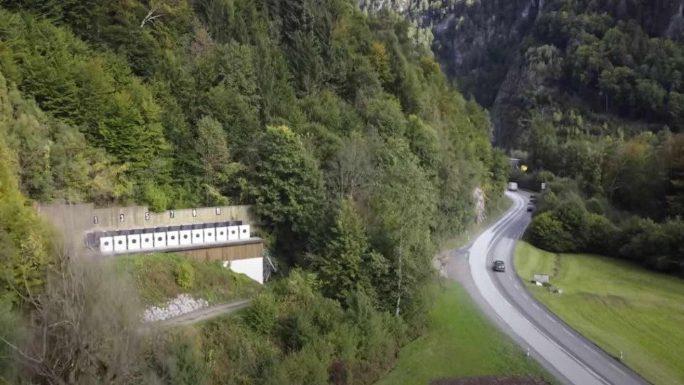 Video: Rifle Range Built Over a Busy Road?
