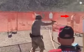 Video: Competitor Nearly Shoots Man Collecting Brass