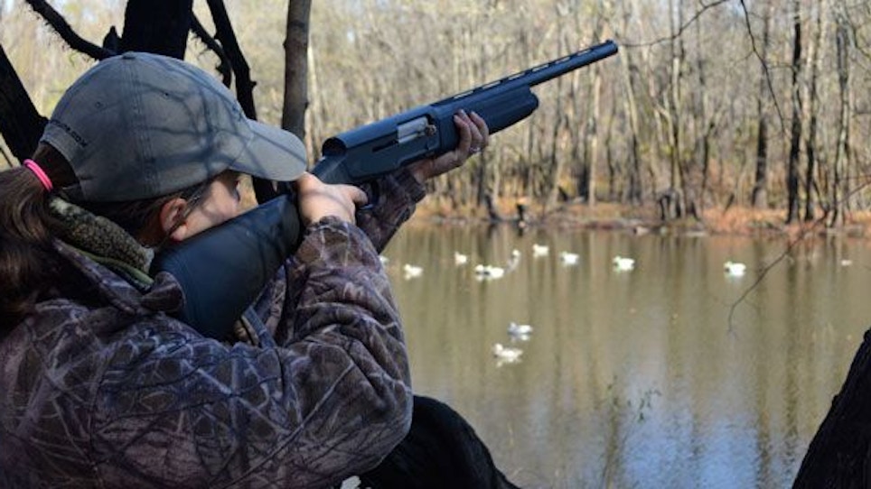 Duck hunting in Habitat Flats, Missouri