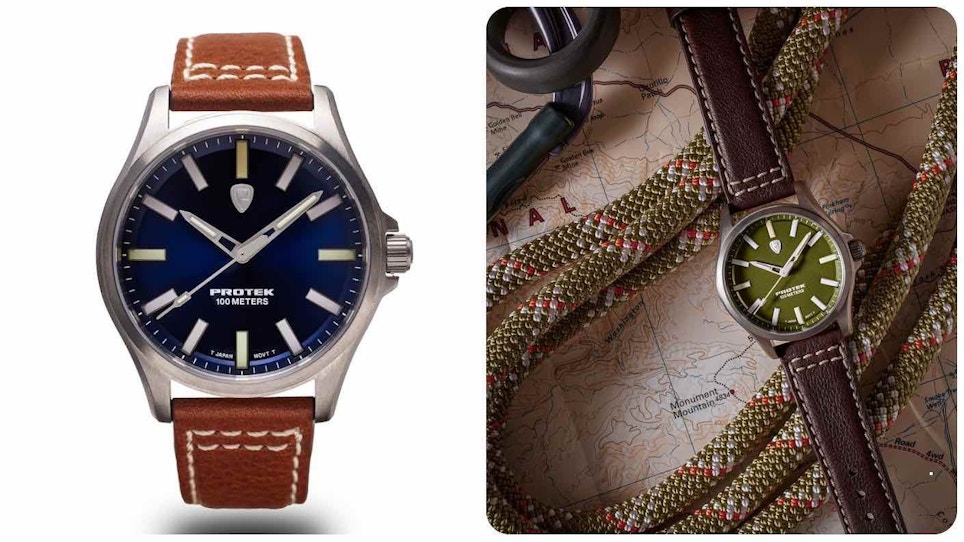 Time Concepts ProTek Titanium Field Watch Series