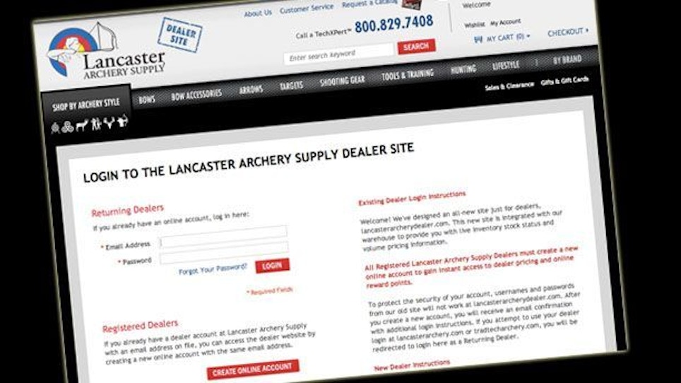 Lancaster Archery Launches New Web Sites