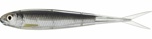 LiveTarget Twitch Minnow in silver/smoke color.
