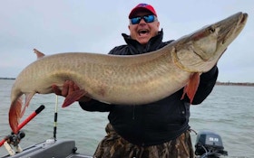 Video: 53-Inch December Muskie From Lake Erie