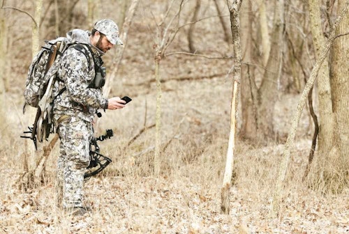 Don’t make the mistake of thinking you’ll remember everything you find in the field. Take notes or add info about rub and scrape locations to a hunt app.